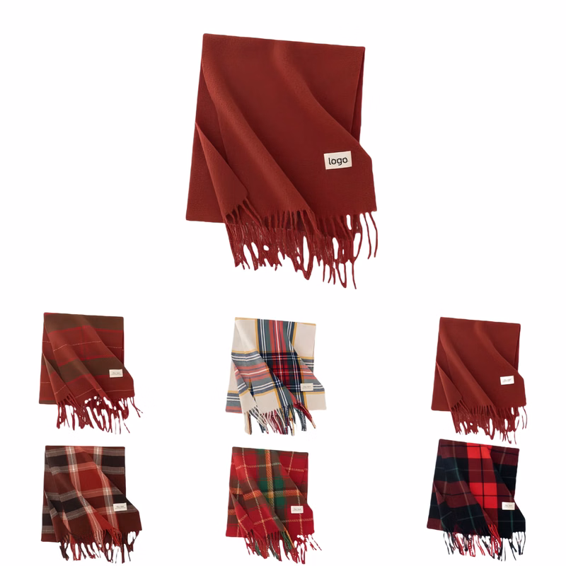 Christmas Plaid Scarf
