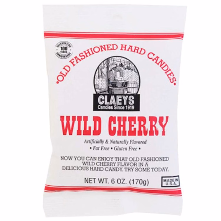 Claey's Hard Candies Wild Cherry