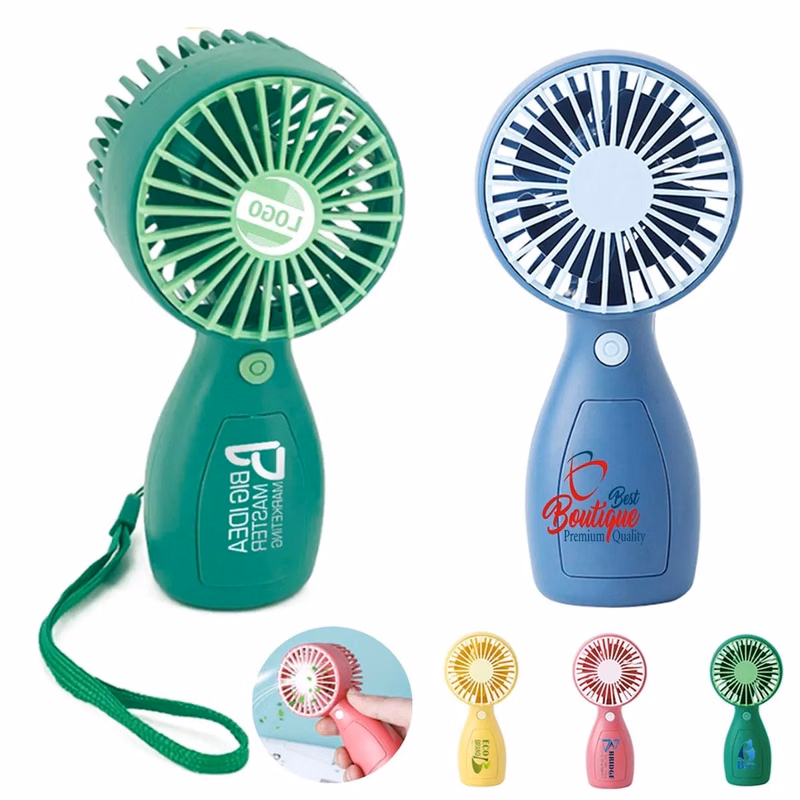 Mini Cartoon Style USB Charging Handheld Fan for Travel