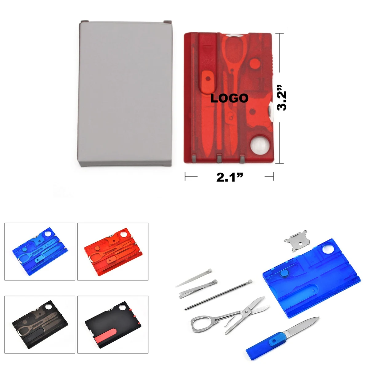 Outdoor Emergency Tools Combo Card 1