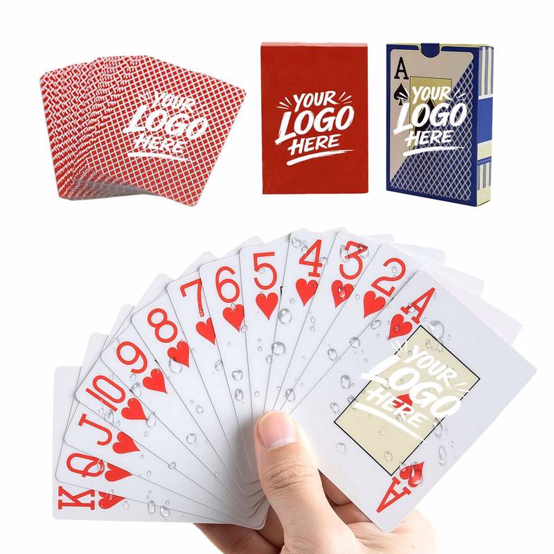 PVC Waterproof Playing Cards 54 Card Poker Deck