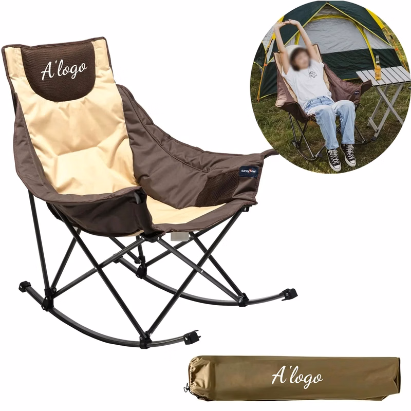 Oversized Folding Rocking Camping Chairs