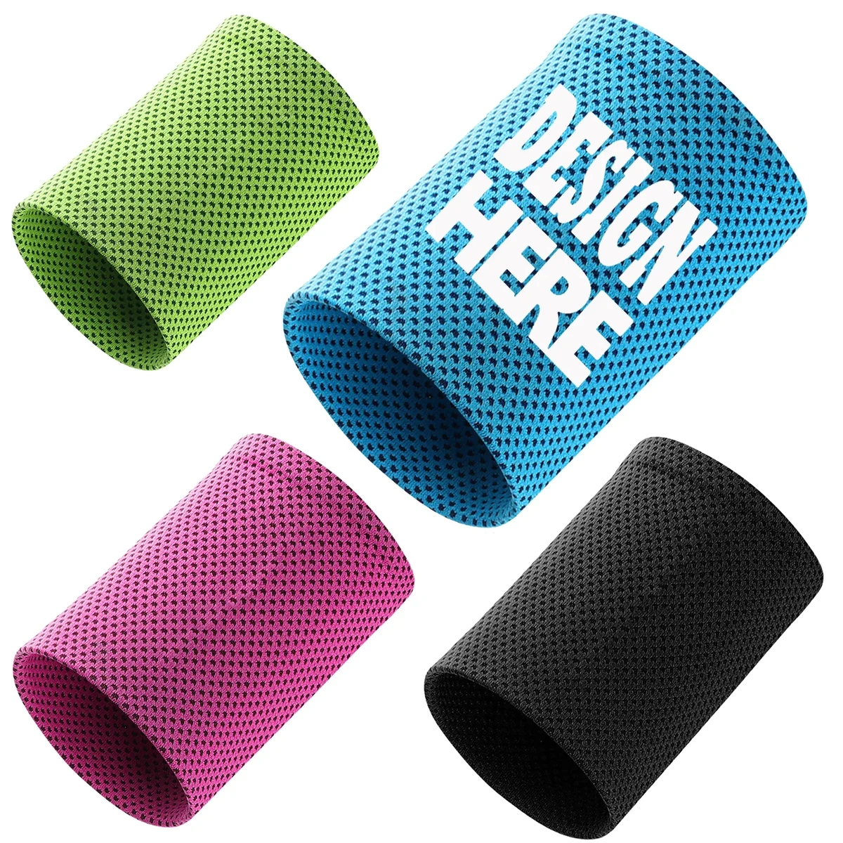 Cooling Wristband Sweatbands 1