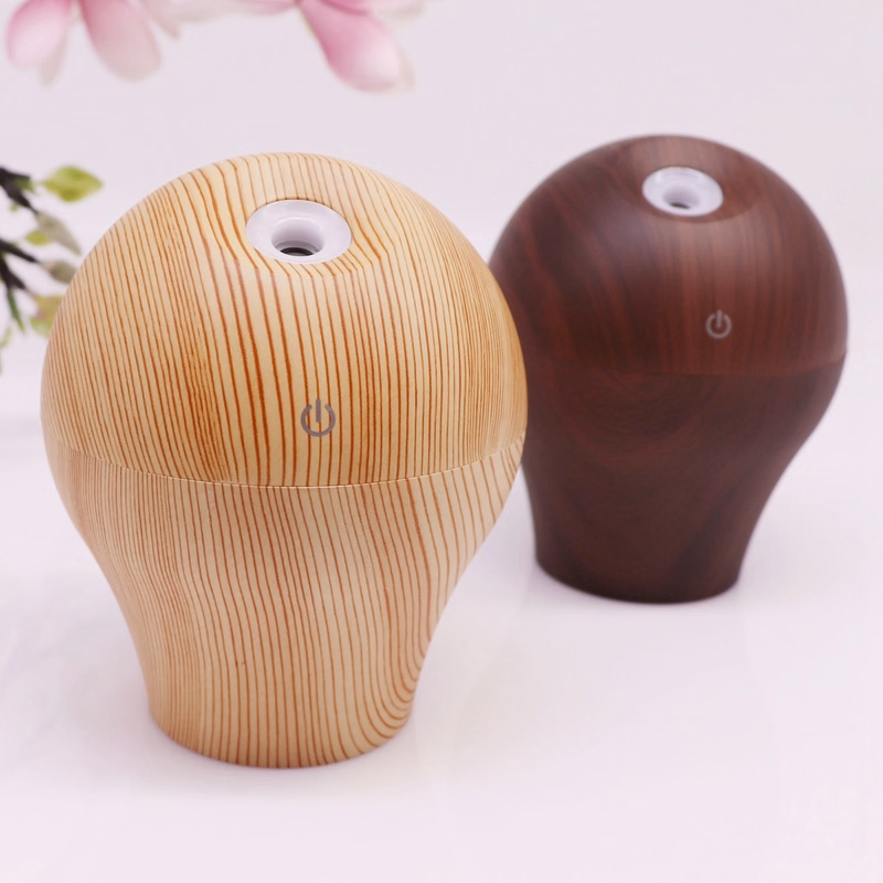 200 ml USB Wood Grain Aroma Humidifier