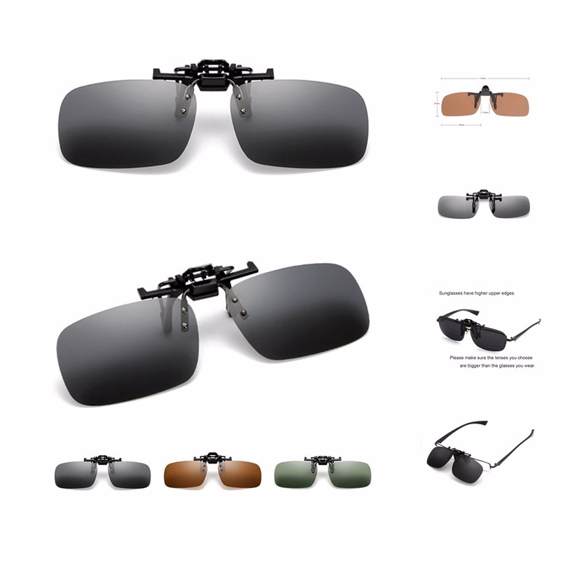 Flip-up Clip-on Sunglasses