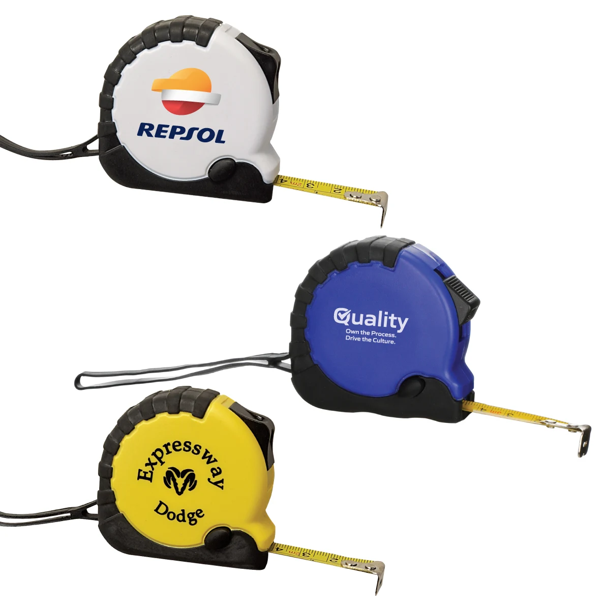 Heavy Duty Tape Measure with Rubber Trim 1