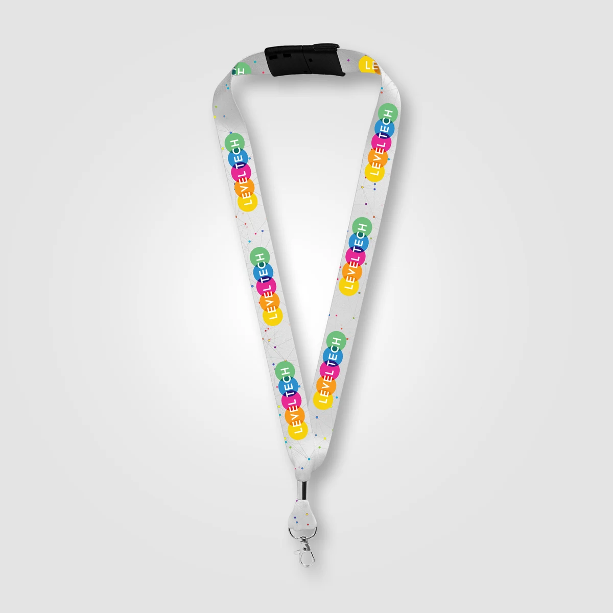 Vexel rPET Snap Trigger Breakaway Lanyard - 36” x 1” 1