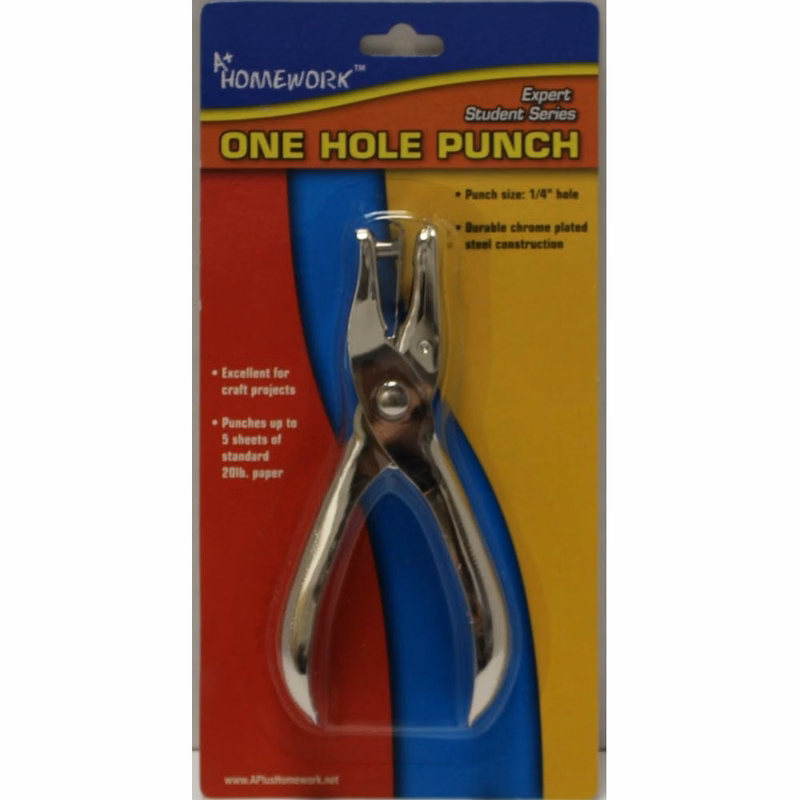 Paper Hole Punchers - Metal 1/4"