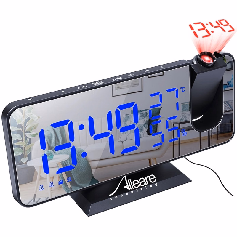 Projection Radio Clock