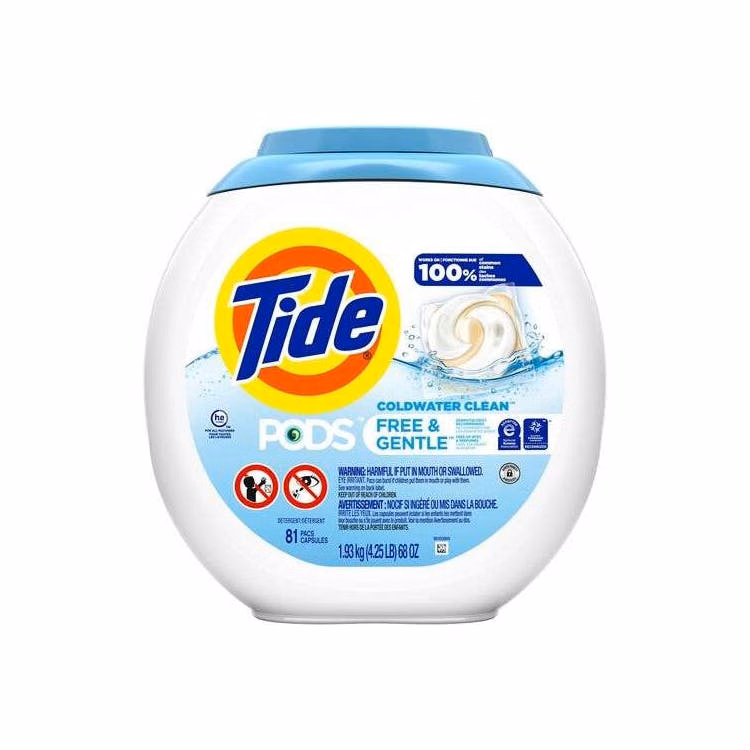 Tide 3-in-1 Laundry Detergent Packs - 4 Pack