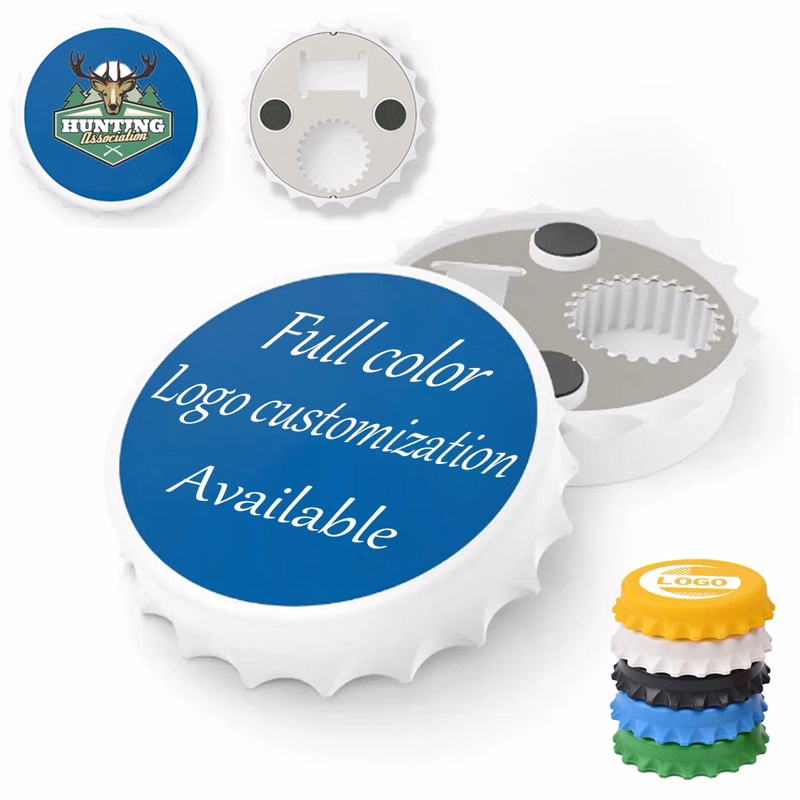 Custom Logo Magnetic Beer Cap Bottle Openers