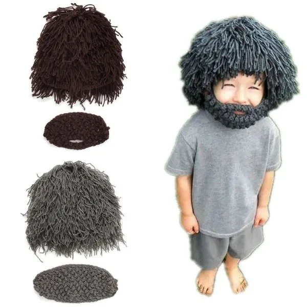 Factory Sample Baby Beard Hat 1