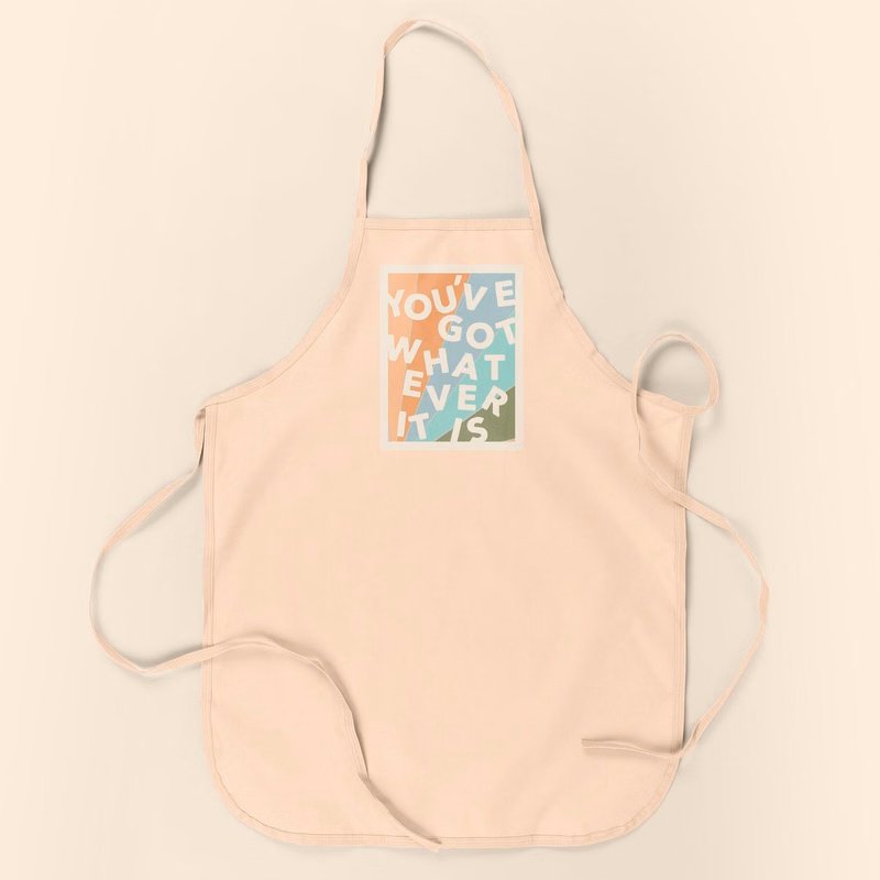 HOT MESS APRON - 4CP POLY