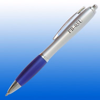 MATTE SILVER PLASTIC PEN