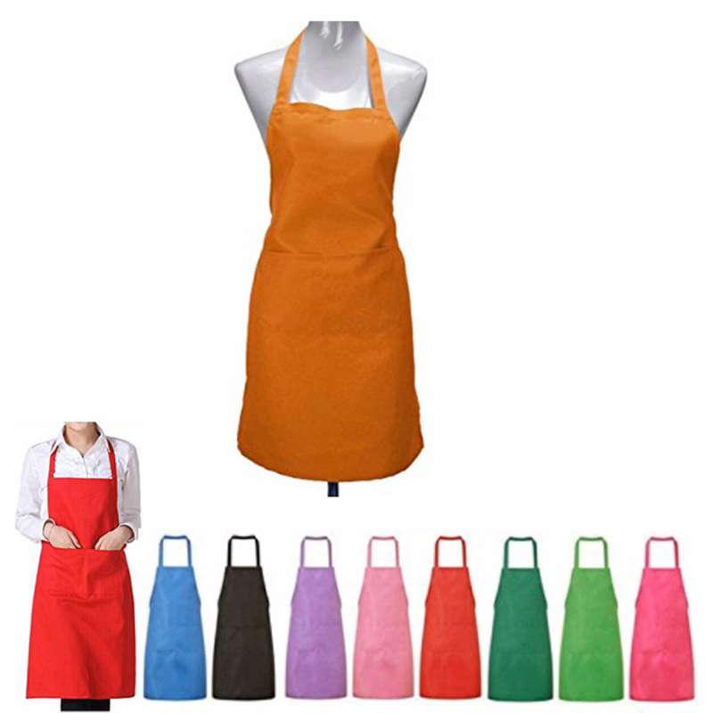 Polyester Apron w/ Front Pocket