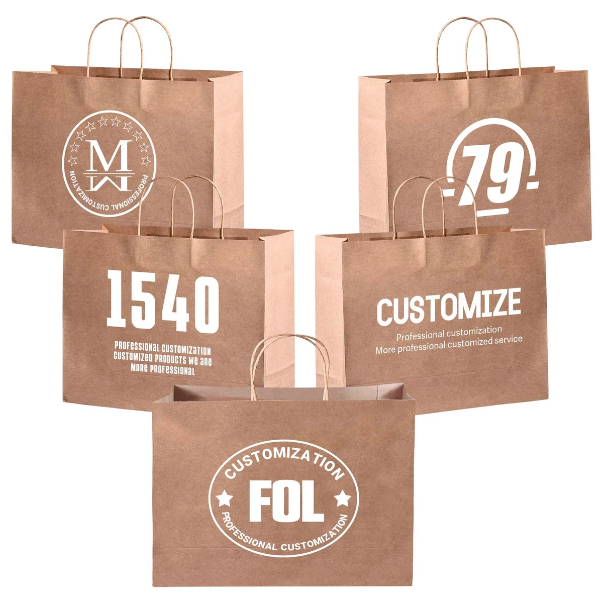 Natural Kraft Paper Bag 1