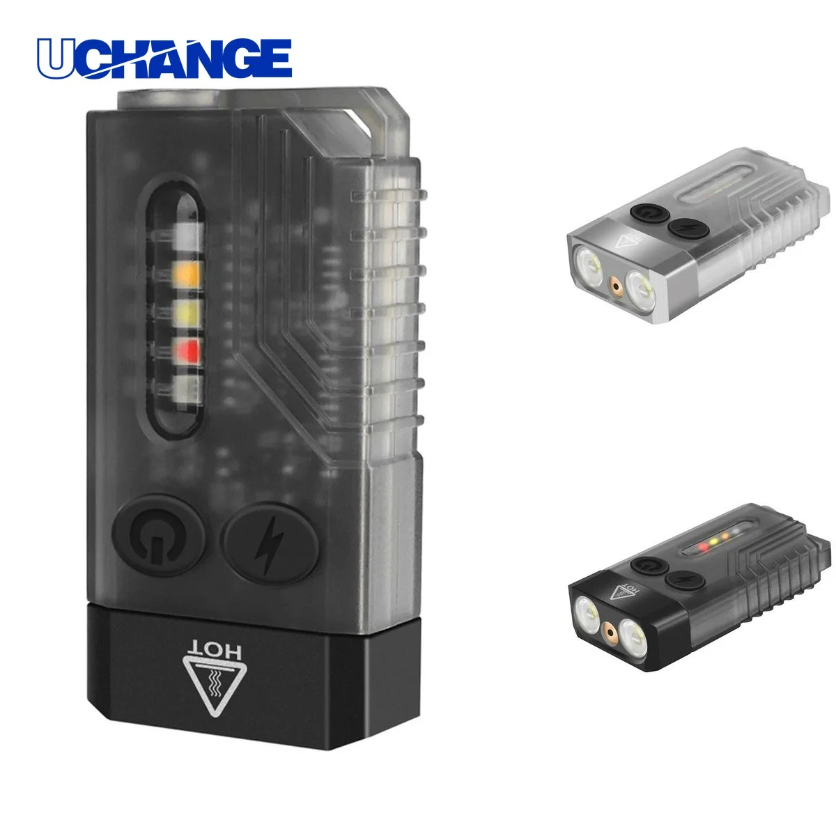 Pocket Powerful LED Flashlight Tool with Magnet and Buzzer 1
