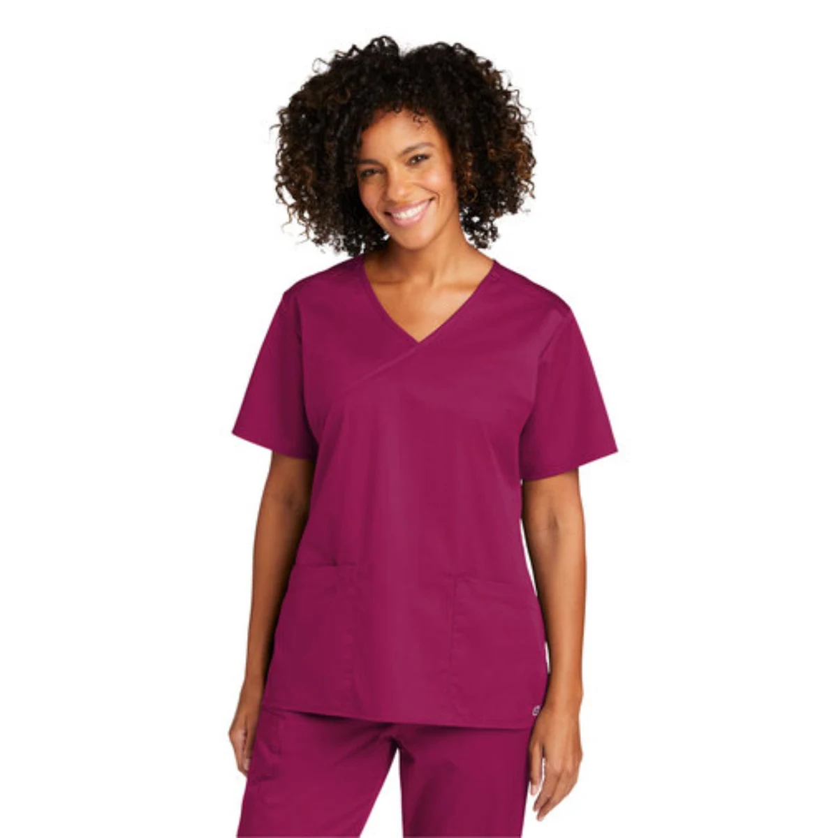 Wink™ Women's WorkFlex™ Mock Wrap Top 1