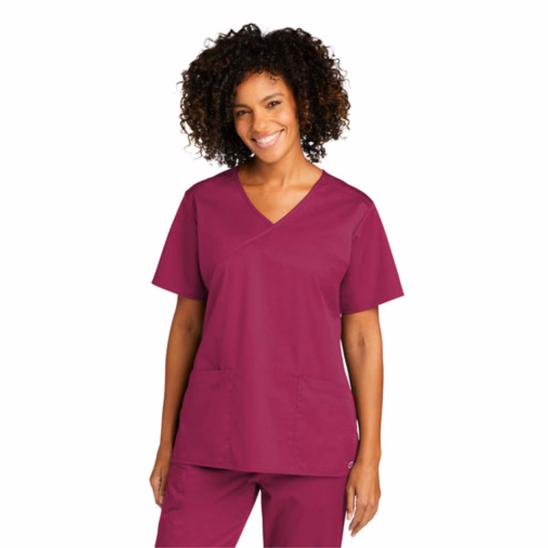 Wink™ Women's WorkFlex™ Mock Wrap Top