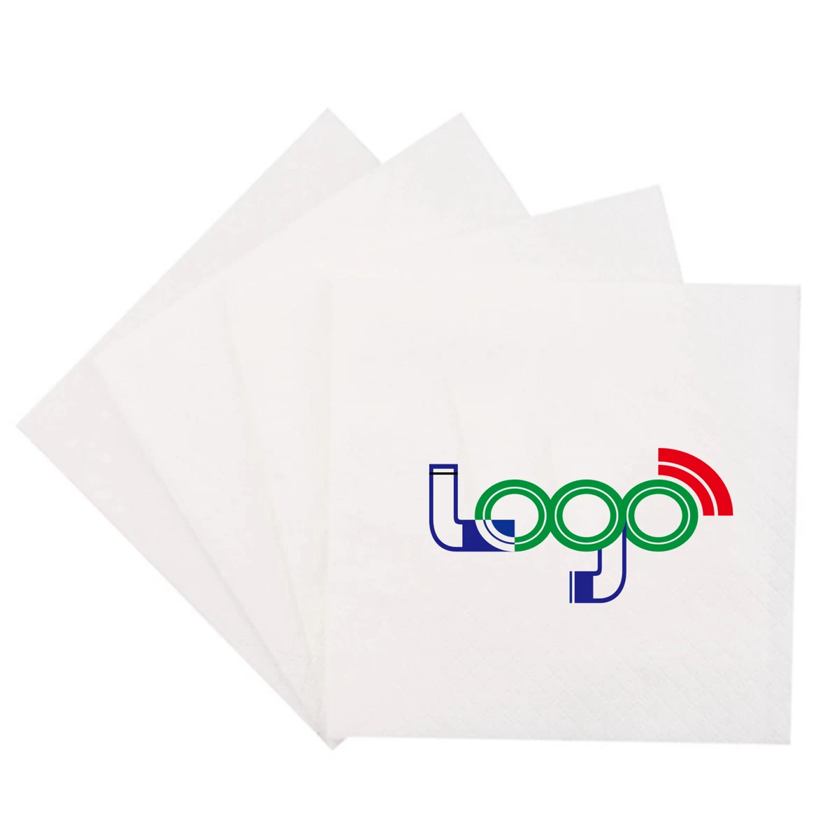 Highly Absorbent 2 Ply Full Color Beverage Napkins 1