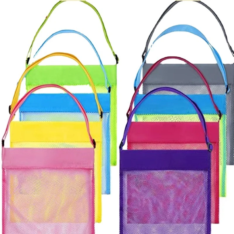 Kids Beach Mesh Tote Bag 1