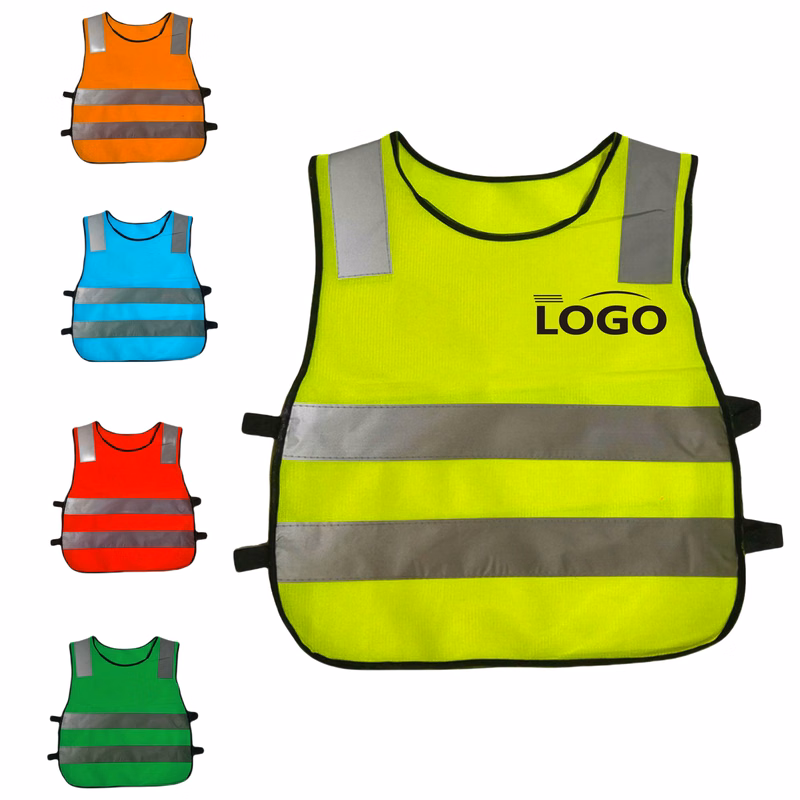 Heat Transfer Kids Safety Vest MOQ20