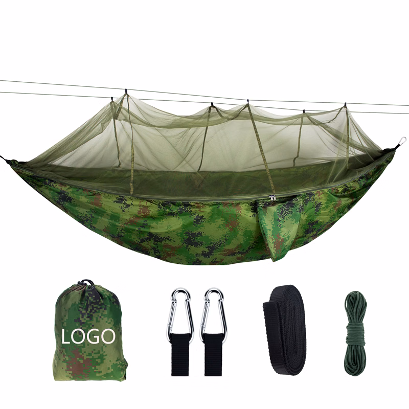 Custom Camping Portable Hammock w/Mosquito Net