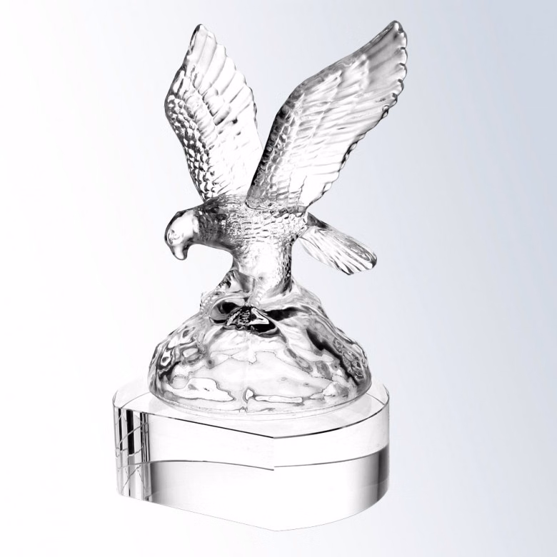Liberty Eagle Award-Clear 9.75"