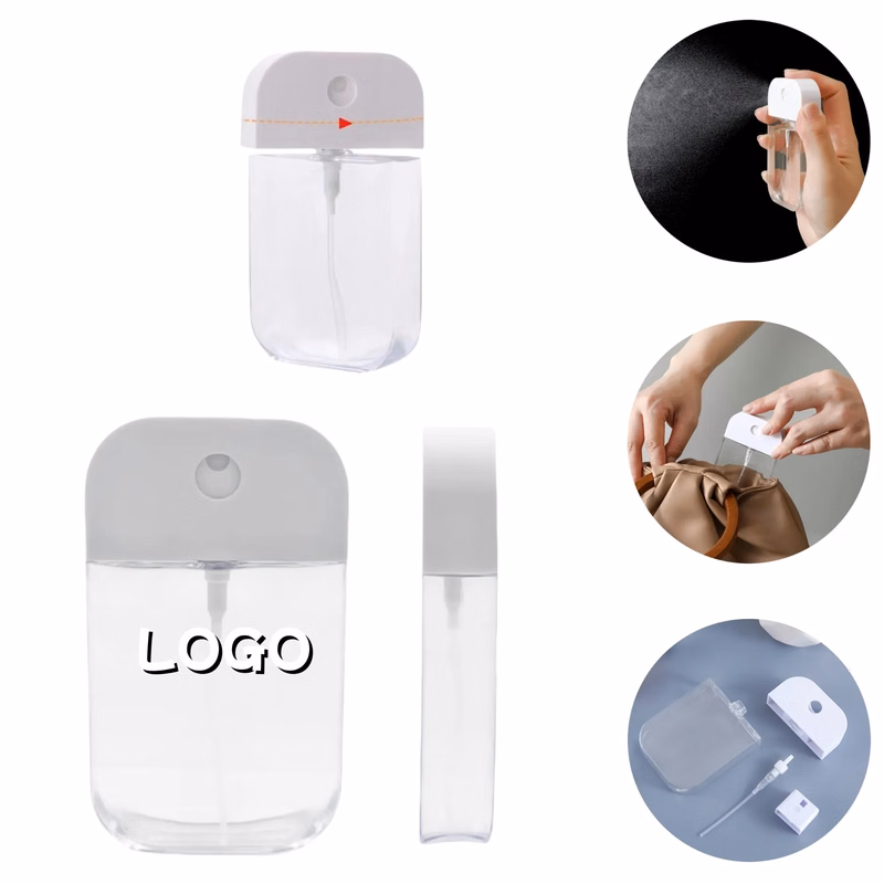 50ml/1.7 oz Transparent Plastic Spray Bottles