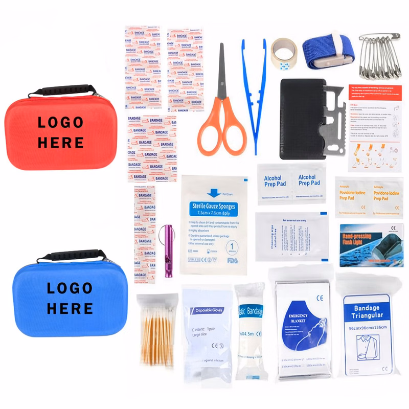 206-Piece Emergency First Aid Kit
