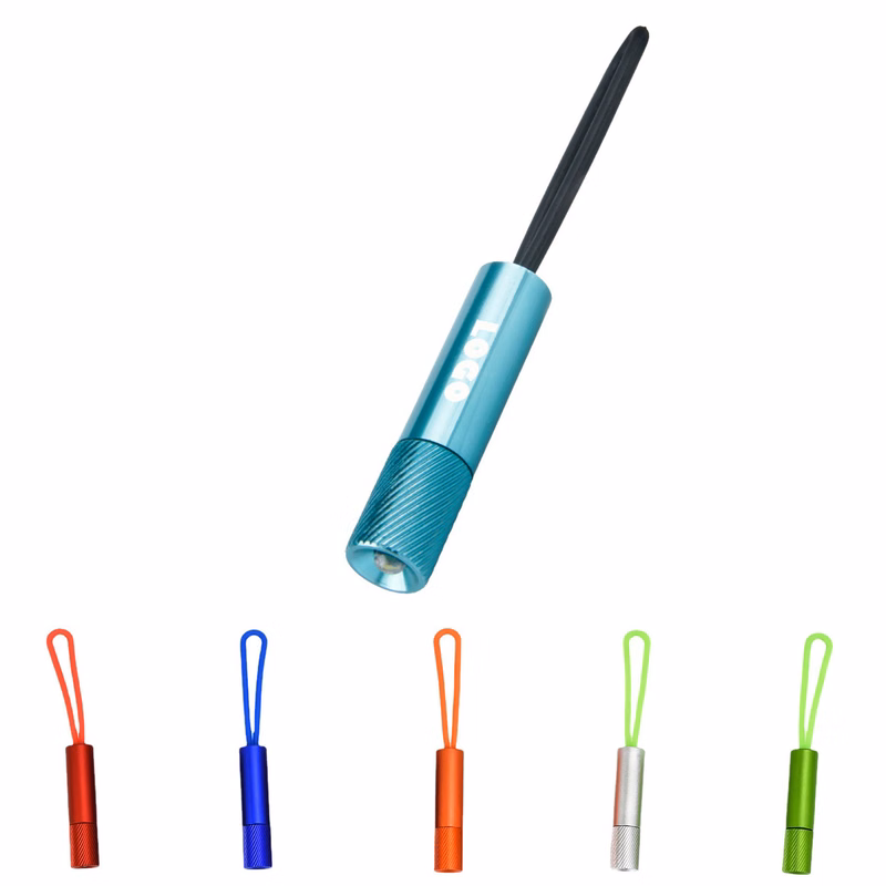 Mini LED Pocket Flashlight With String