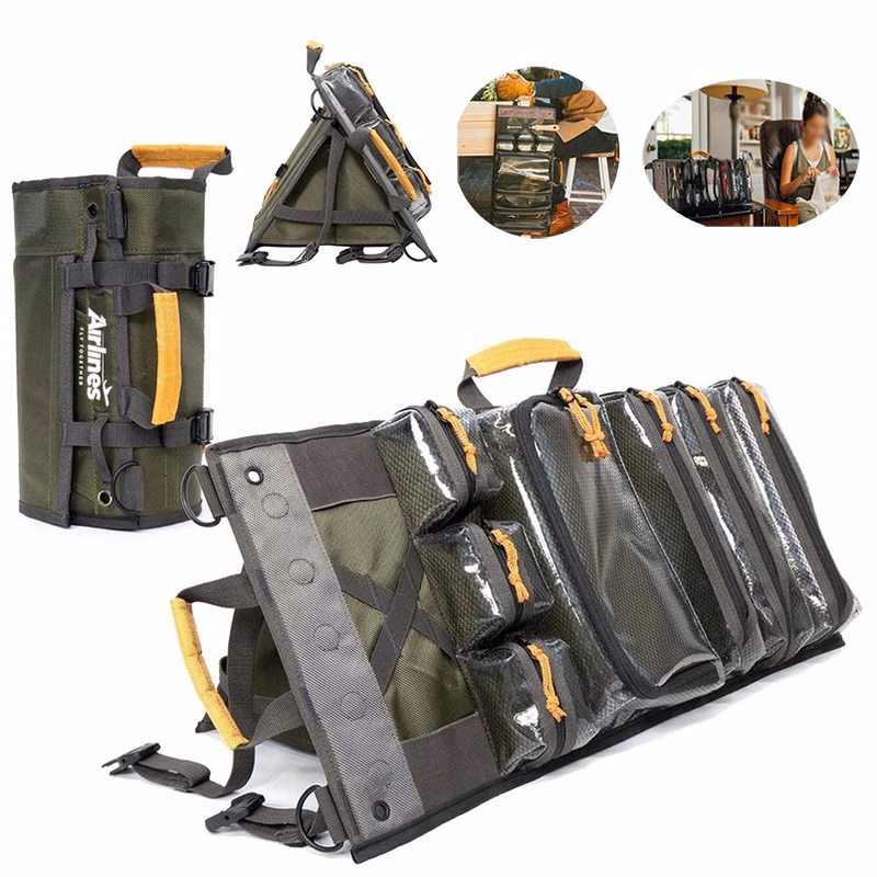 Roll up Tool Bag Waterproof Tool Storage Carrier Bag