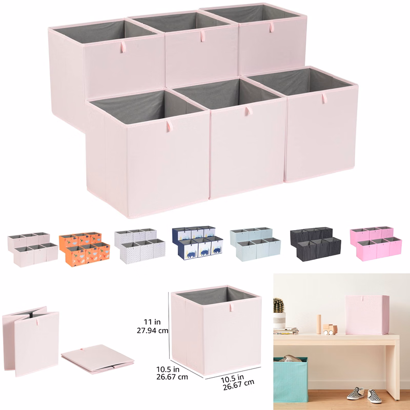 Collapsible Fabric Storage Cube