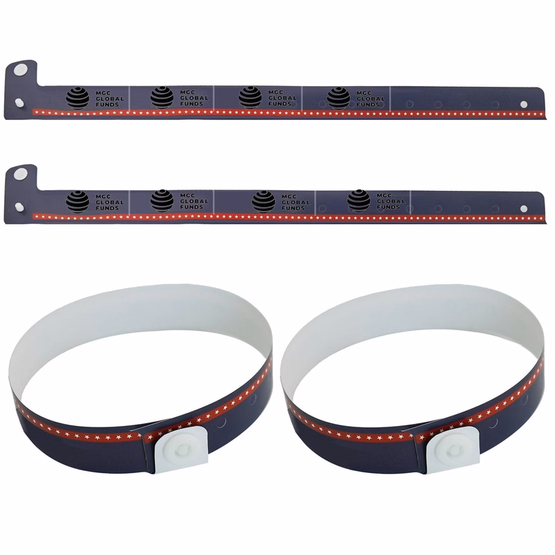 Personalized PVC Wristband ?C L-Shaped Adjustable Band