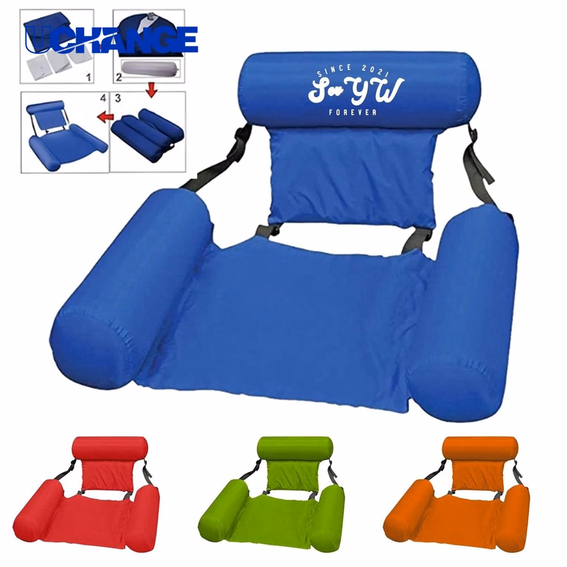 Summer Foldable Water Floating Bed Chair for Pools