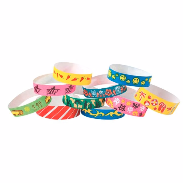 Stock Preprinted Tyvek Event Wristband (Under 21)