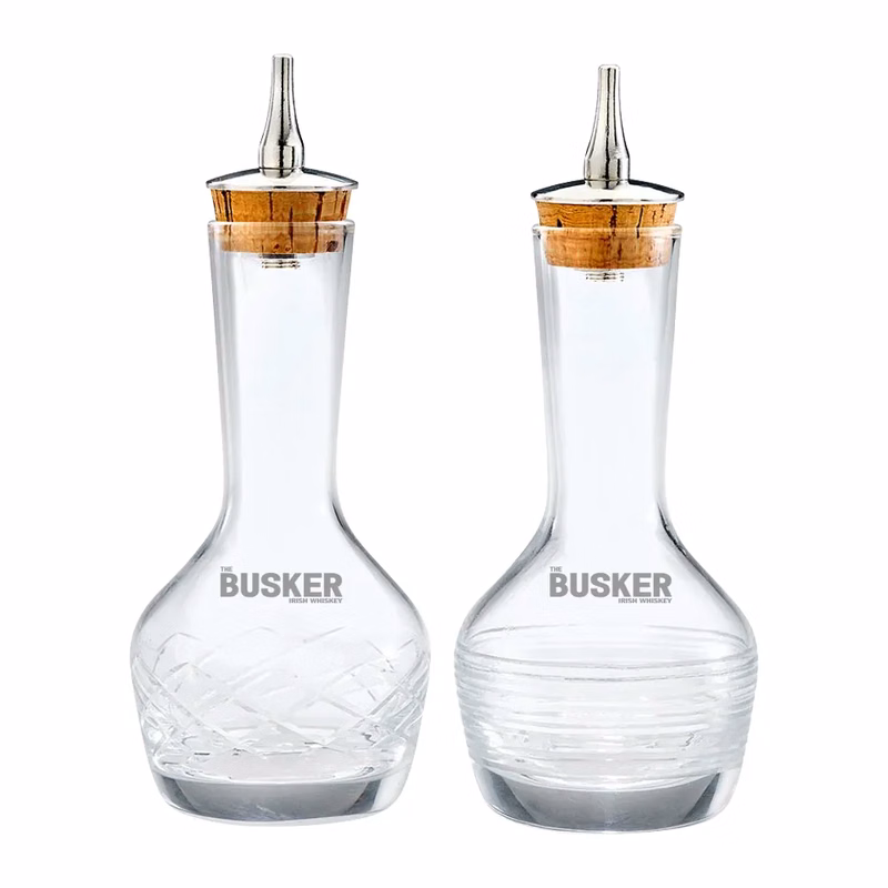 3oz. Glass Bitters Bottle Duo