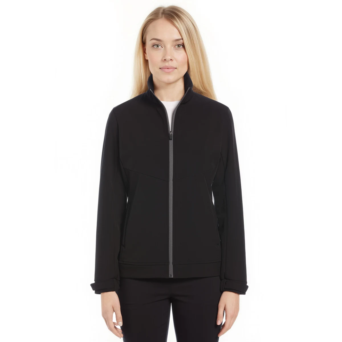 Long Sleeve Shell Full Zip Jacket 1