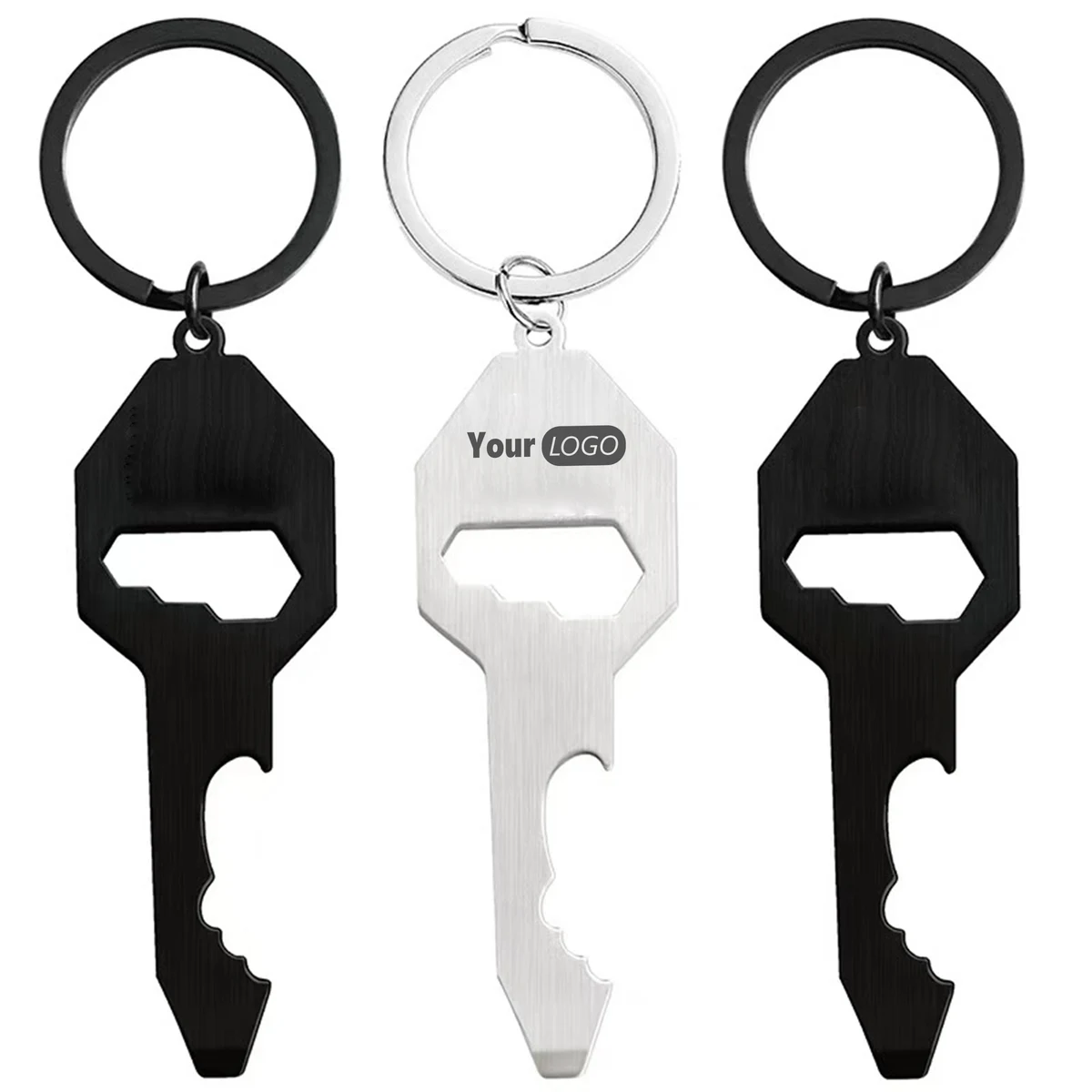 Metal Personalized Bottle Opener Keychain 1