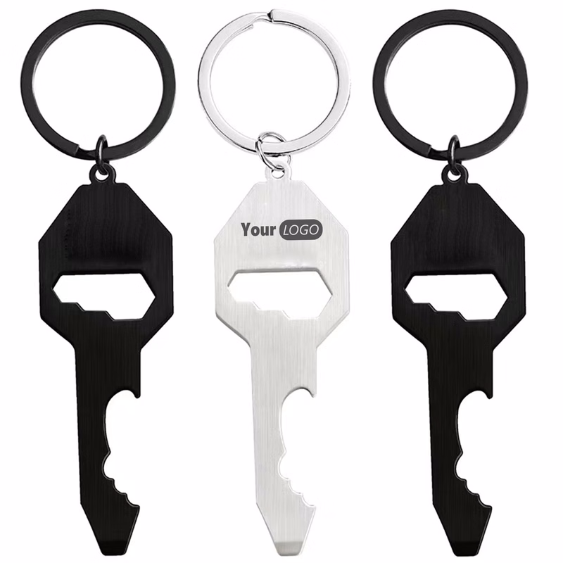 Metal Personalized Bottle Opener Keychain