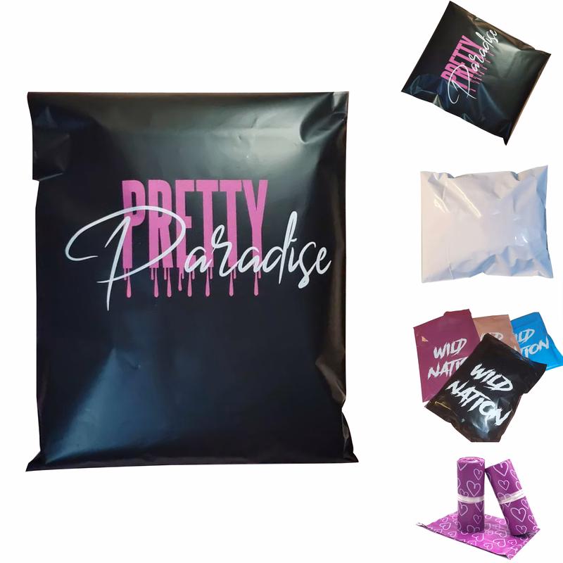 Pretty Paradise Printed Poly Mailers