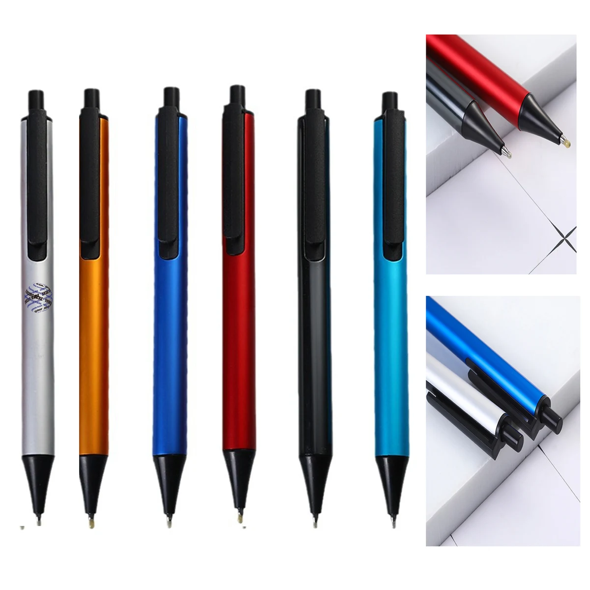 Eco-friendly Biodegradable Ballpoint Pen Customizable Logo 1