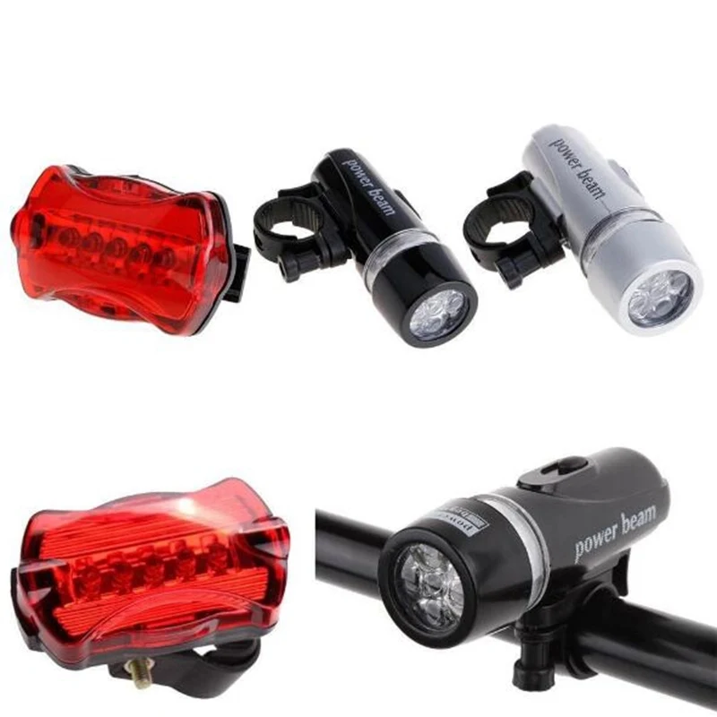 Bike Headlight and Taillight Set 1