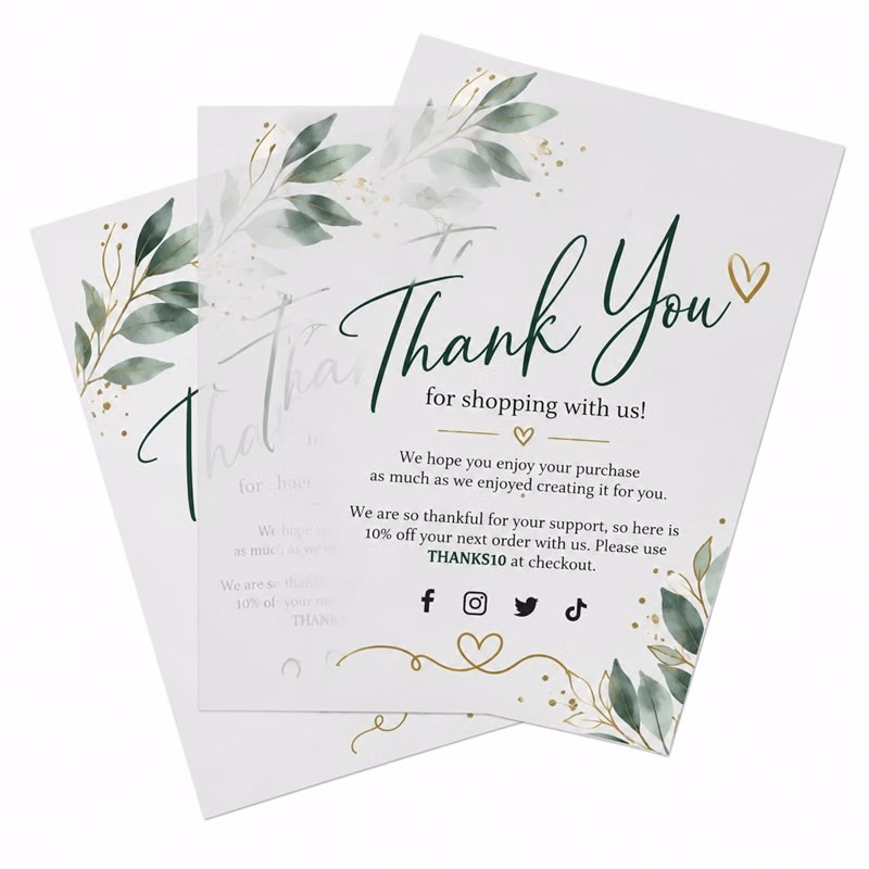 Transparent Cards