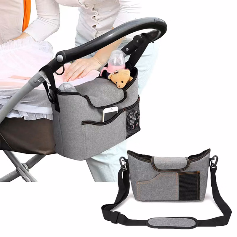 Dual-purpose Baby Stroller Organizer