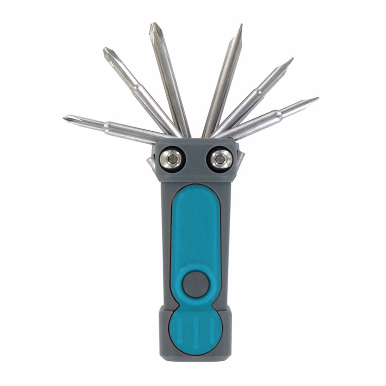 8 in 1 Pocket Tool Sets - Assorted Colors