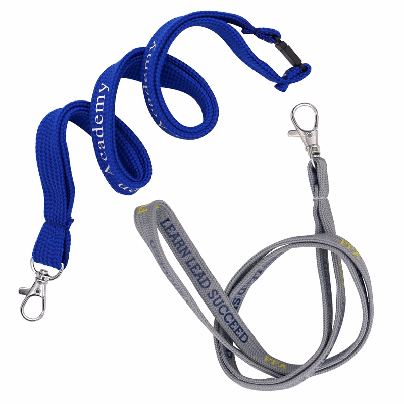 5/8" Lanyard - Tube Style - Silkscreen Imprint