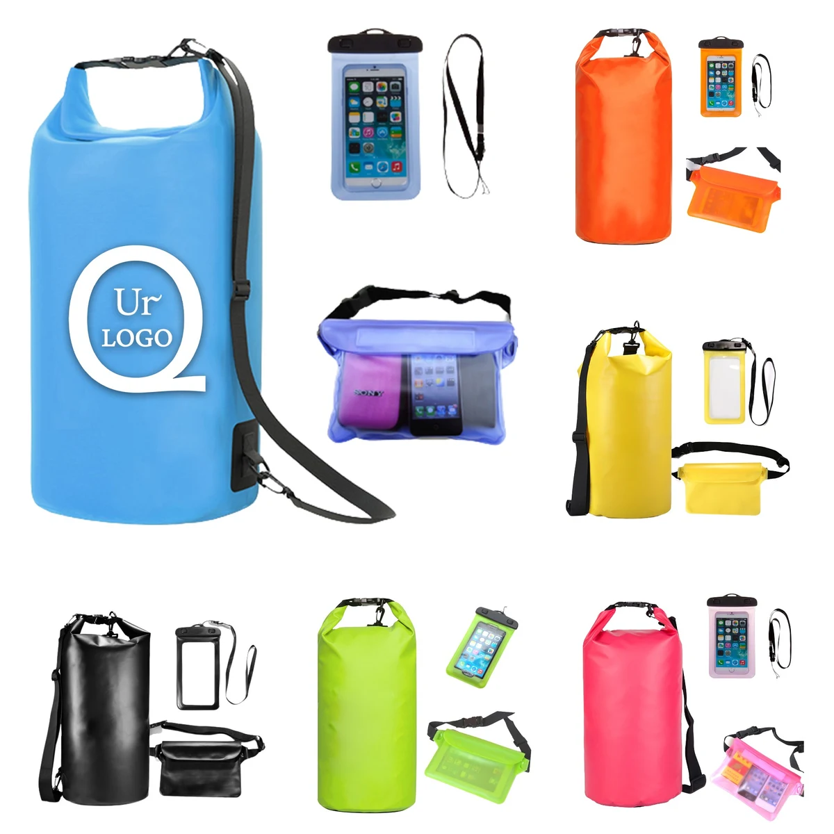 Three-Piece Set Outdoor Sports Waterproof Bag 1