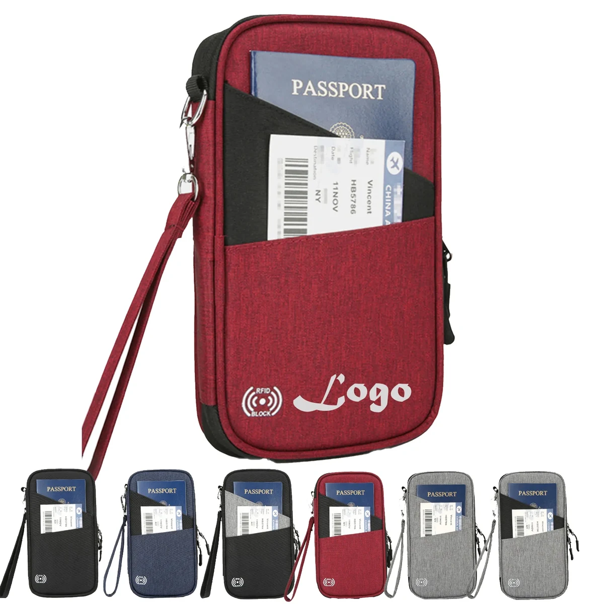 RFID Blocking Travel Passport Holder 1