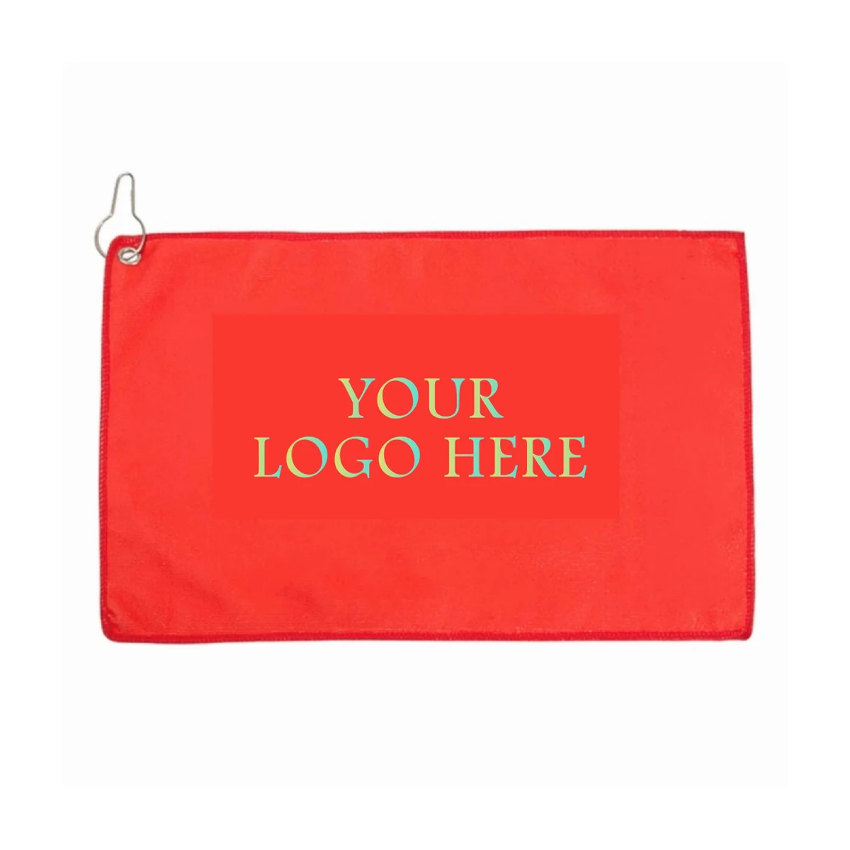 MOQ 10pcs Microfiber Sports Towel With Hook 1